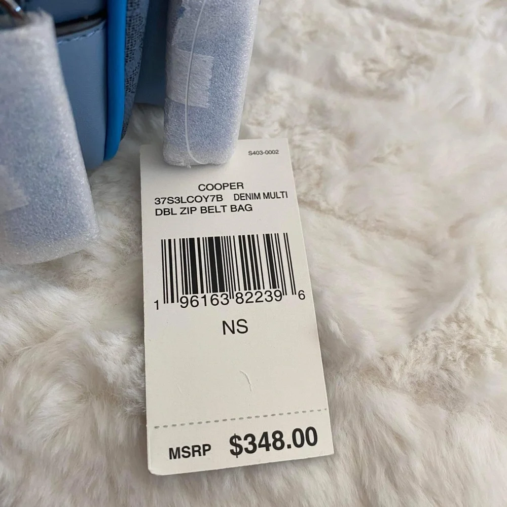 ✨🆕✨Brand New Michael Kors Cooper Double Zip Belt Bag